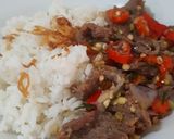 Foto langkah ke 4 dari resep Slice Beef Sambal Matah "Super Endess".