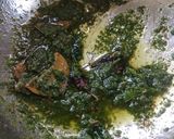 A picture of step 1 of Green dal fry.