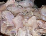 A picture of step 1 of Sindhi chicken biryani.