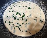 A picture of step 5 of Creamy Garlic Chicken Pasta {with Tomato & Spinach}.