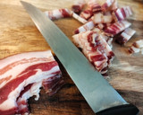 Foto del paso 3 de la receta: Mafalda a la carbonara clásica con panceta