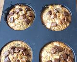 Une image de l'étape 3 de Muffins aux bananes bien mûres et pépites de chocolat.