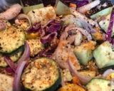 A picture of step 3 of Roasted/Baked Veggies Salad.