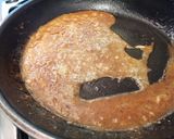 Une image de l'étape 4 de Aumônière de crêpe pomme 🍎 poire 🍐 chocolat 🍫.