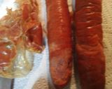 A picture of step 6 of Rice, Roasted Tomatoes, and Sausage, with Preserved Lemon Brine.