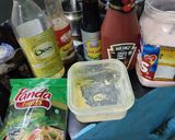A picture of step 8 of Chineese vegetable manchurian and ponda noodle#challenge.