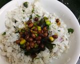 A picture of step 5 of Dadpe pohe.