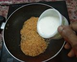 A picture of step 1 of Semiya Halwa.