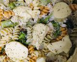 Foto del paso 4 de la receta: Fideos con coles y quesos