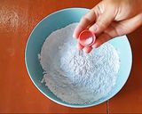 Foto langkah ke 3 dari resep Kue Talam Ubi Ungu.
