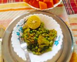A picture of step 3 of Butter garlic Broccoli with peas 😋(Healthy morning Breakfast).