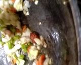 A picture of step 8 of Chapathi spring rolls.