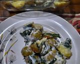 Foto del paso 6 de la receta: Acelgas cremosas al horno con papines al vapor
