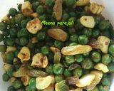 A picture of step 6 of Matar potli.