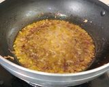 A picture of step 8 of Chana Masala.