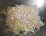 A picture of step 2 of Veg Manchow soup.