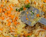 A picture of step 3 of Chinese choupsuey.