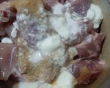 A picture of step 1 of Shahi Chicken Korma.