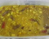 A picture of step 2 of Puri with chana dal.