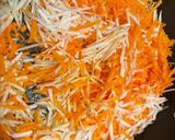 Párolt gyökérzöldségek recept fázis 1 fotója