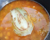 Foto del paso 9 de la receta: Potaje de garbanzos y bacalao al curry con pak Choi