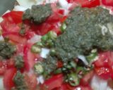 A picture of step 5 of Chaana Chaat.