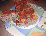 Pas rețetă Drob de legume cu orez 1 fotografie