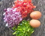 Spanish Omelette Toasted Sandwiches #Quick Fix Breakfast recipe step 1 photo