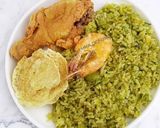Foto langkah ke 6 dari resep Nasi Goreng Pete Teri Cabe Ijo.