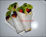 Foto langkah ke 10 dari resep Tortilla Wortel Teflon | Roti Kebab Empuk & Mudah Digulung.