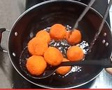 Foto langkah ke 5 dari resep Bola tape isi coklat lumer.