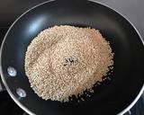 Almond, sesame and jaggery fudge (badam gur papadi) recipe step 1 photo
