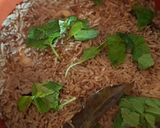 A picture of step 3 of Basil Rice.