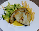Foto del paso 4 de la receta: Rodaballo con salsa de manzana al cava