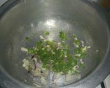 A picture of step 1 of Chicken noodle soup with egg.