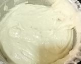 A picture of step 1 of Tricolour Dahi Vada.