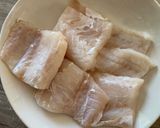 A picture of step 1 of Cajun kingklip fish 🐟.