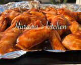 A picture of step 3 of Sticky chicken wings.
