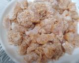 A picture of step 2 of Chicken chana chaat.