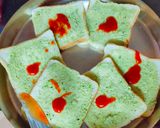A picture of step 7 of Bombay toast sandwich.