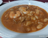 Foto del paso 11 de la receta: Judías blancas con langostinos y chirlas enfadadas