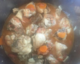 Foto del paso 3 de la receta: Pollo en salsa a mi estilo riojana