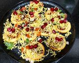 A picture of step 3 of Monaco Biscuit chaat.