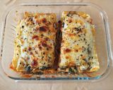 Foto del paso 13 de la receta: Lasaña de acelgas con lonchas de pavo y queso lista para gratinar y comer