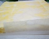 Foto langkah ke 4 dari resep Ogura Cake Cheese Cottony Cake #recook Tintin Rayner.