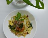 Foto langkah ke 4 dari resep Mie Nyemek Bakso Praktis.