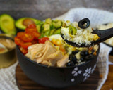 Foto del paso 6 de la receta: Poke bowl de arroz de coliflor con huevo poché