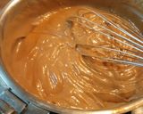 Une image de l'étape 4 de Flan pâtissier au café et chocolat au lait.