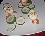 A picture of step 3 of Hatch Deviled Egg Chicks.