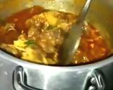 A picture of step 5 of Mutton karahi.